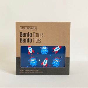 Kids LITTLE LUNCH BOX • Bento Three • Space